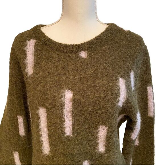 Elk Flikrin Sweater Olive Size US 8 - Picture 5 of 8